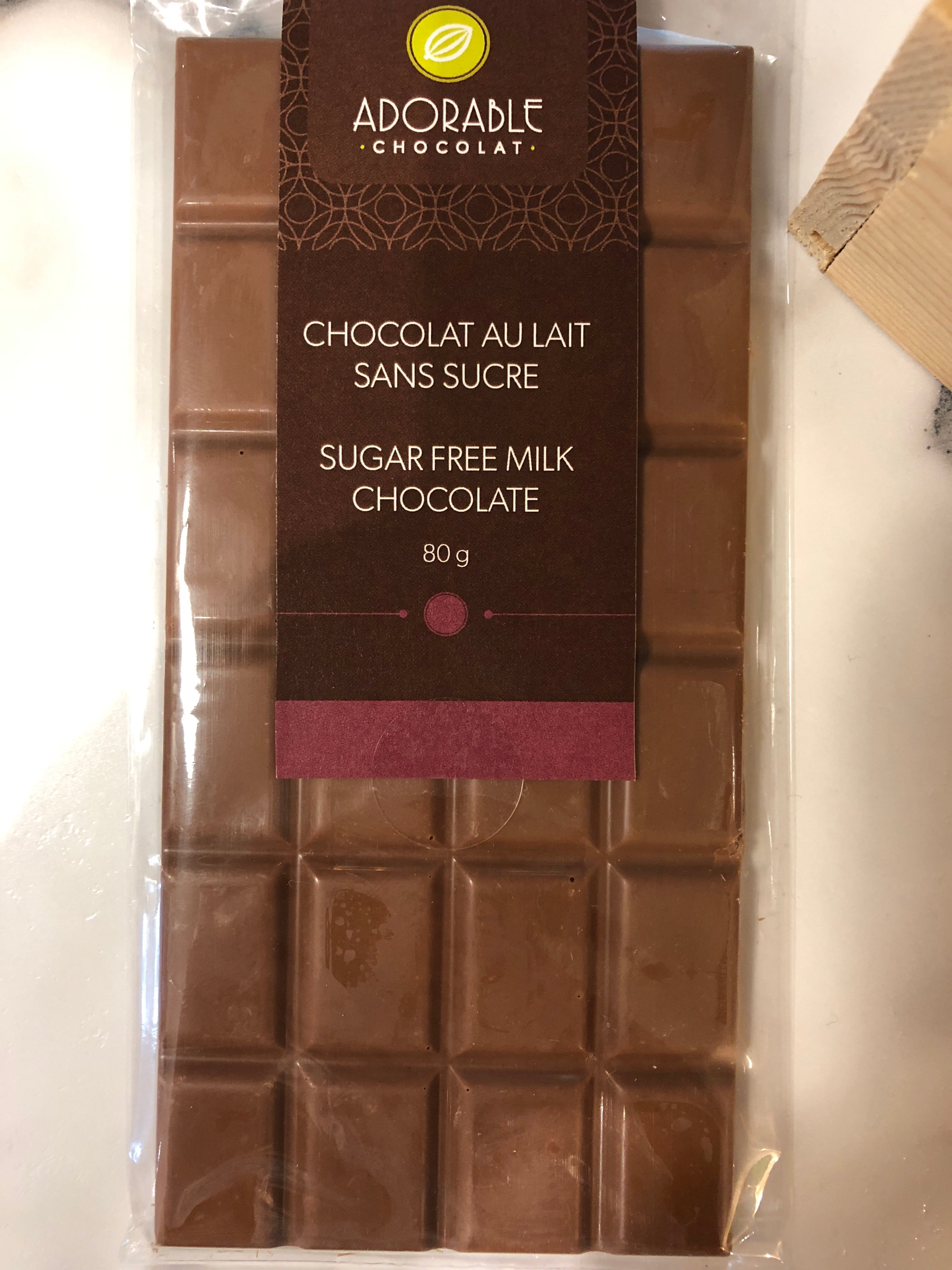 Chocolat sans sucres
